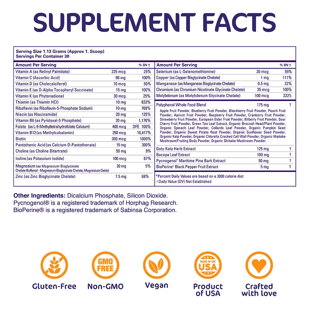 Rexast Multi+ Multi-Vitamin Powder Unflavored