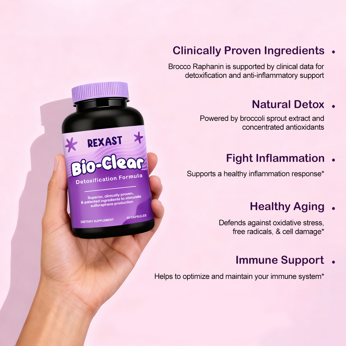 Rexast Bio-Clear Detoxification Capsules