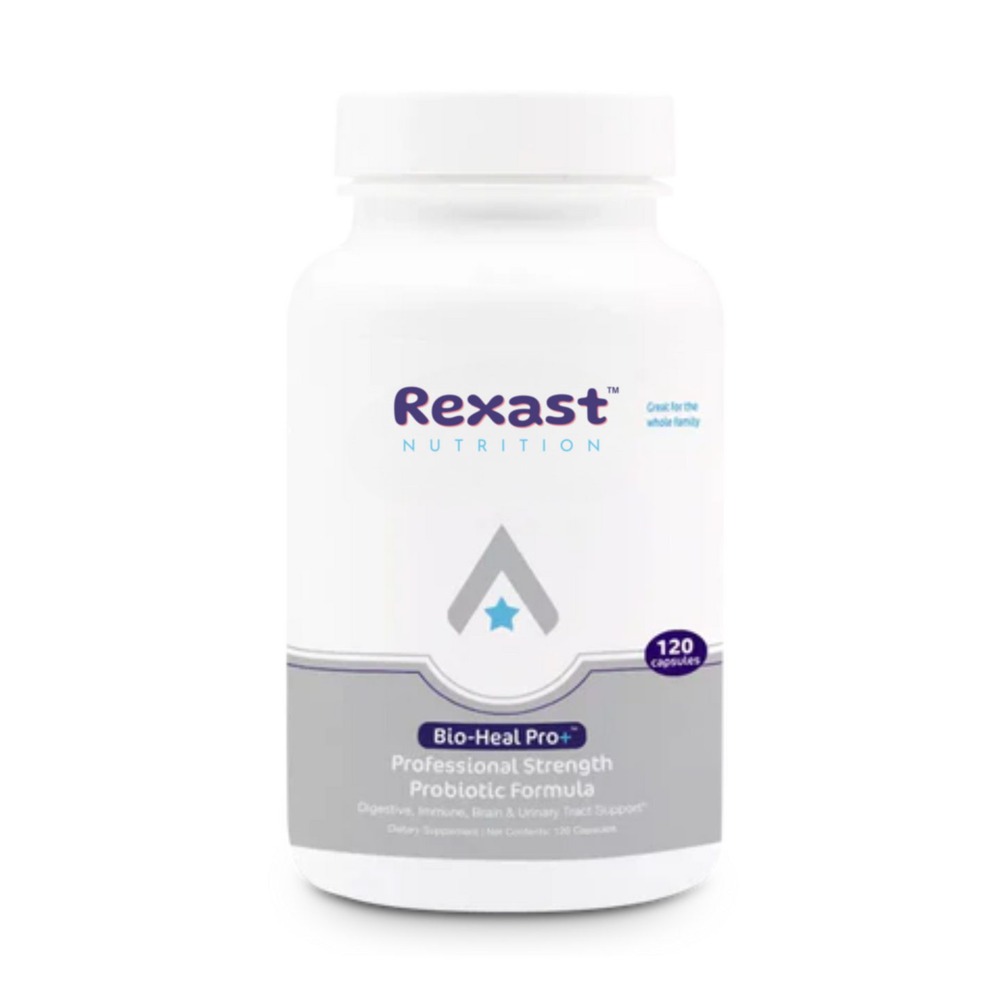 Rexast Bio-Heal Pro+ 6-in-1 Probiotic Capsules (Professional Strength)
