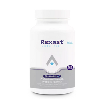 Rexast Bio-Heal Pro+ 6-in-1 Probiotic Capsules (Professional Strength)