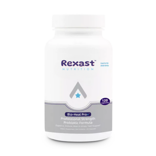 Rexast Bio-Heal Pro+ 6-in-1 Probiotic Capsules (Professional Strength)